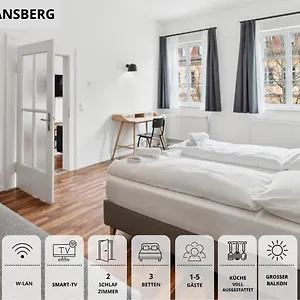 Neu Kapapart15 - 6 Schoene Fewos Mit Einbaukueche, Bad Und Balkon In Der Altstadt Auf Bambergs Insel Bamberg
